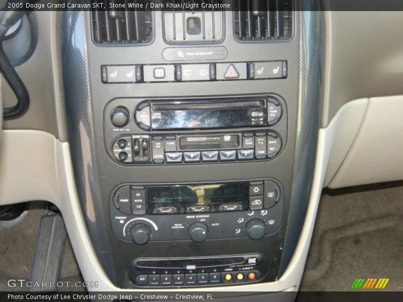 Stone White / Dark Khaki/Light Graystone 2005 Dodge Grand Caravan SXT