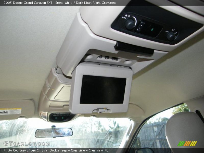 Stone White / Dark Khaki/Light Graystone 2005 Dodge Grand Caravan SXT
