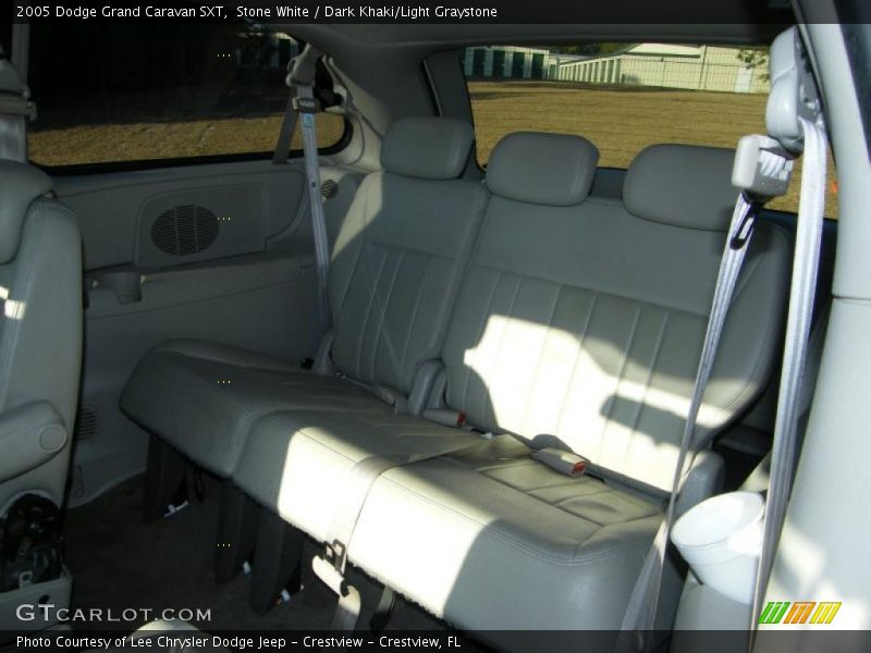 Stone White / Dark Khaki/Light Graystone 2005 Dodge Grand Caravan SXT
