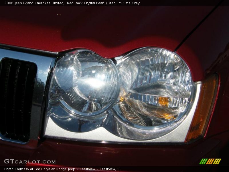 Red Rock Crystal Pearl / Medium Slate Gray 2006 Jeep Grand Cherokee Limited