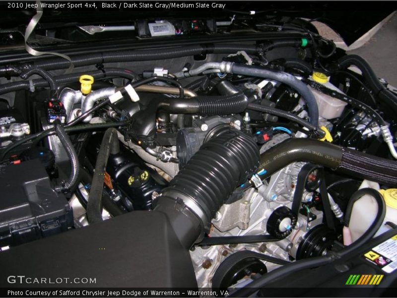 Black / Dark Slate Gray/Medium Slate Gray 2010 Jeep Wrangler Sport 4x4