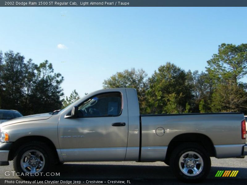 Light Almond Pearl / Taupe 2002 Dodge Ram 1500 ST Regular Cab