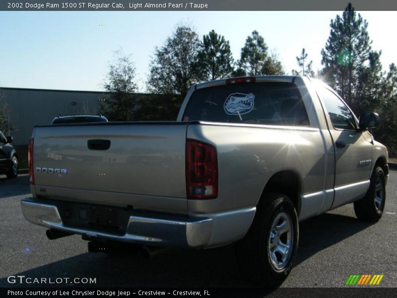 Light Almond Pearl / Taupe 2002 Dodge Ram 1500 ST Regular Cab