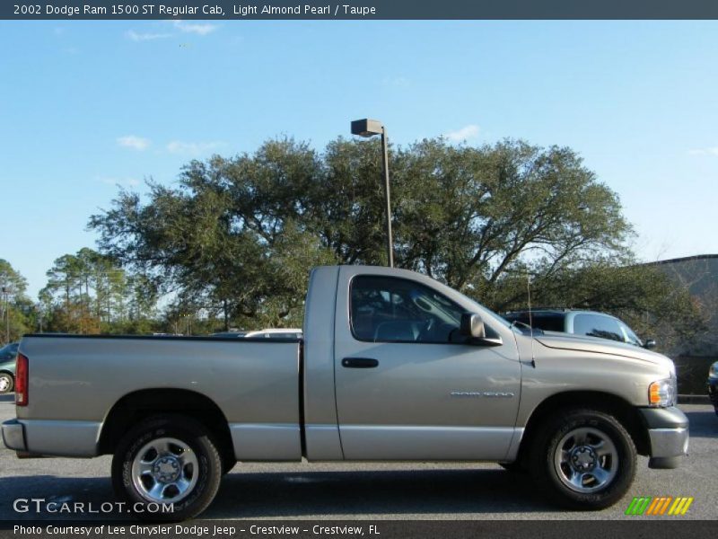 Light Almond Pearl / Taupe 2002 Dodge Ram 1500 ST Regular Cab