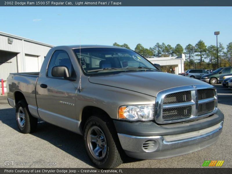 Light Almond Pearl / Taupe 2002 Dodge Ram 1500 ST Regular Cab