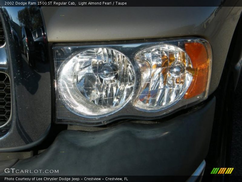 Light Almond Pearl / Taupe 2002 Dodge Ram 1500 ST Regular Cab