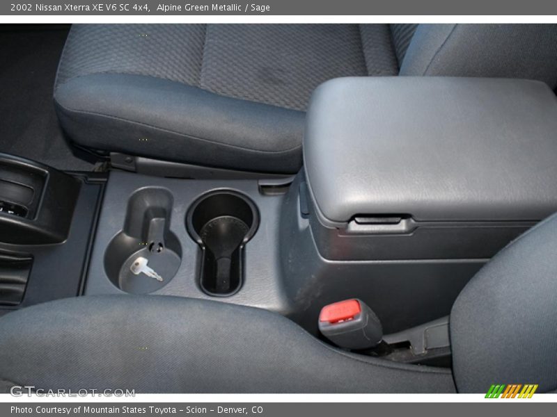Alpine Green Metallic / Sage 2002 Nissan Xterra XE V6 SC 4x4