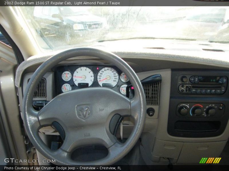 Light Almond Pearl / Taupe 2002 Dodge Ram 1500 ST Regular Cab