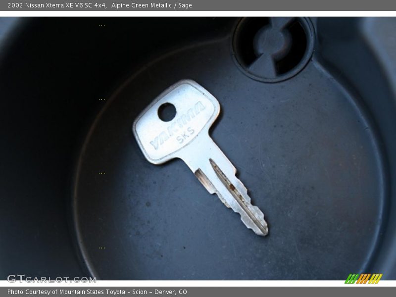 Alpine Green Metallic / Sage 2002 Nissan Xterra XE V6 SC 4x4