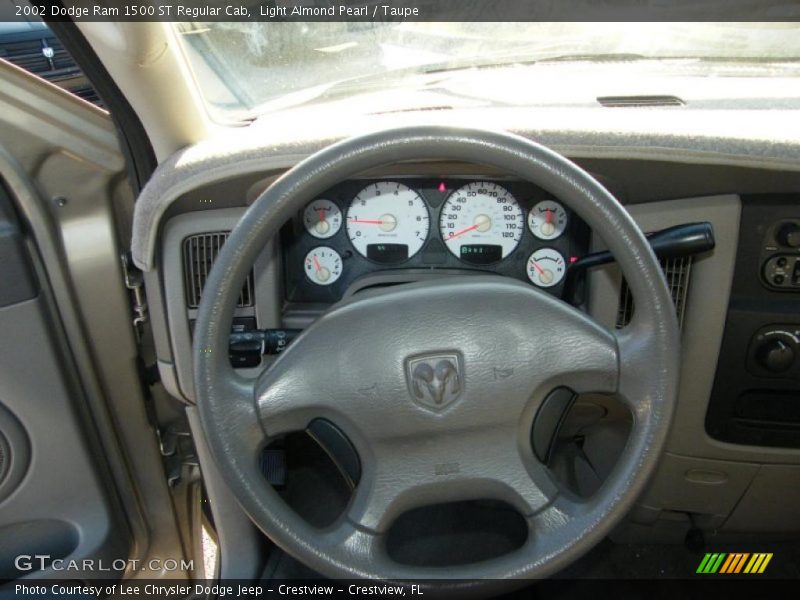 Light Almond Pearl / Taupe 2002 Dodge Ram 1500 ST Regular Cab