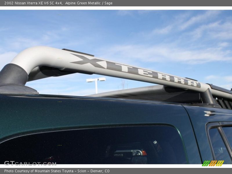 Alpine Green Metallic / Sage 2002 Nissan Xterra XE V6 SC 4x4