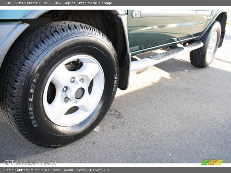  2002 Xterra XE V6 SC 4x4 Wheel