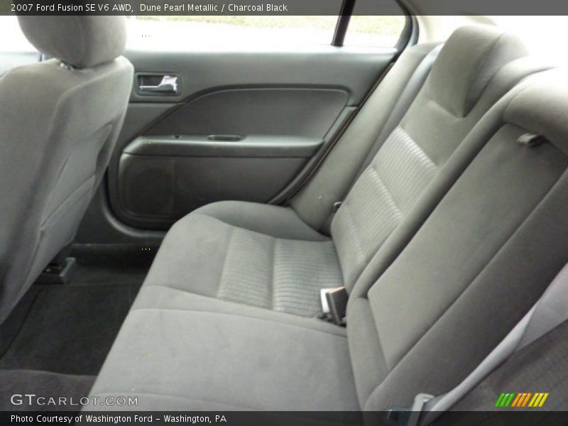 Dune Pearl Metallic / Charcoal Black 2007 Ford Fusion SE V6 AWD