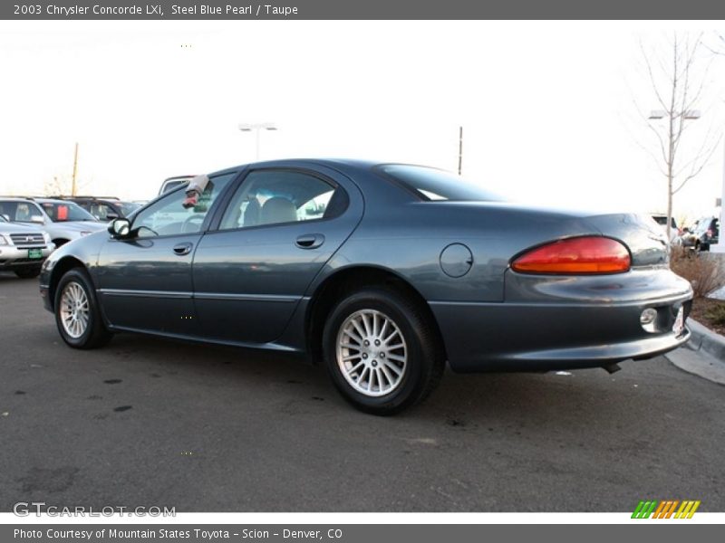 Steel Blue Pearl / Taupe 2003 Chrysler Concorde LXi