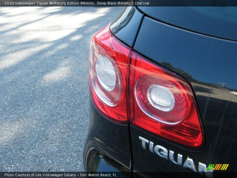 Deep Black Metallic / Charcoal 2010 Volkswagen Tiguan Wolfsburg Edition 4Motion