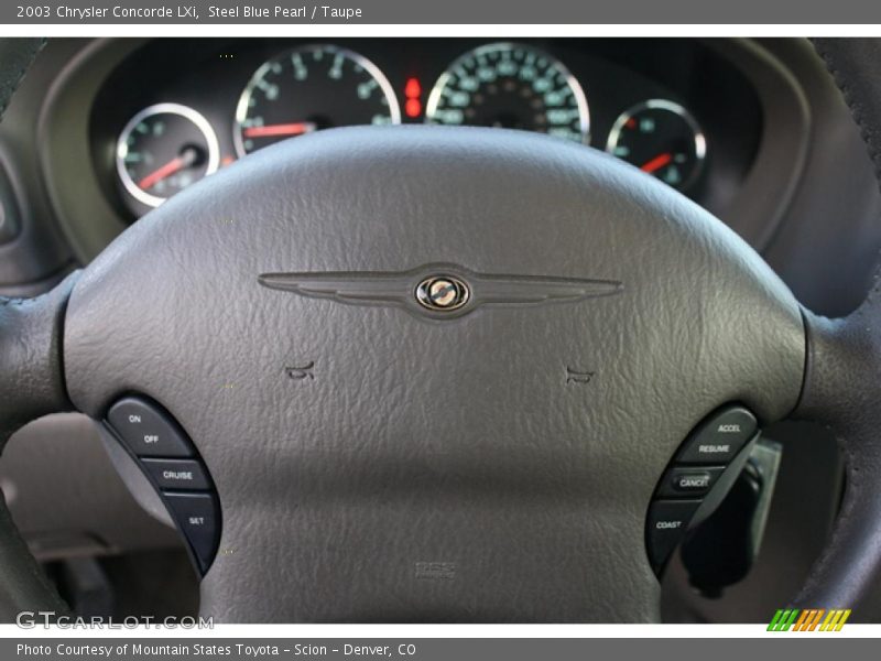 Steel Blue Pearl / Taupe 2003 Chrysler Concorde LXi