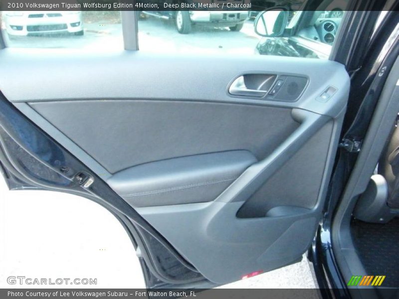 Deep Black Metallic / Charcoal 2010 Volkswagen Tiguan Wolfsburg Edition 4Motion
