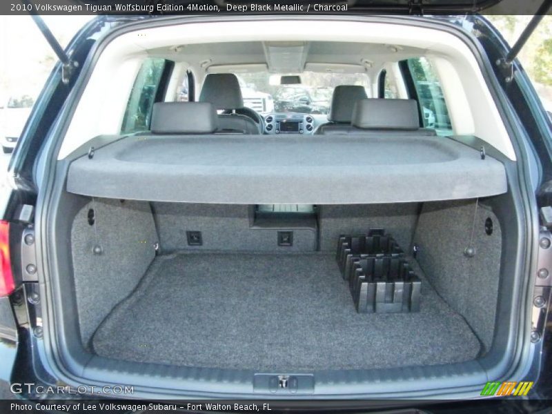 Deep Black Metallic / Charcoal 2010 Volkswagen Tiguan Wolfsburg Edition 4Motion