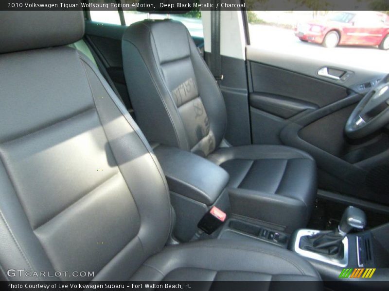 Deep Black Metallic / Charcoal 2010 Volkswagen Tiguan Wolfsburg Edition 4Motion