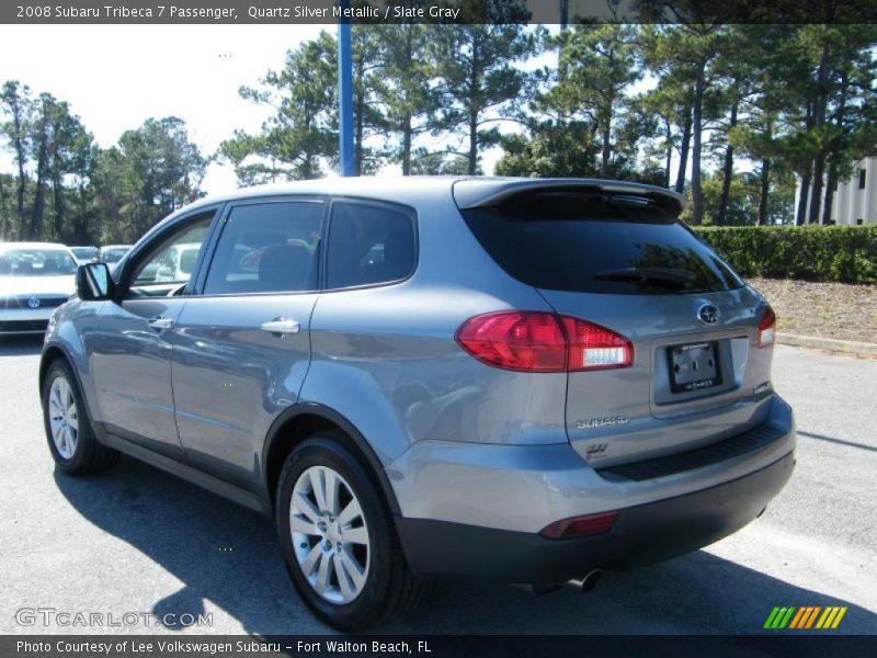 Quartz Silver Metallic / Slate Gray 2008 Subaru Tribeca 7 Passenger