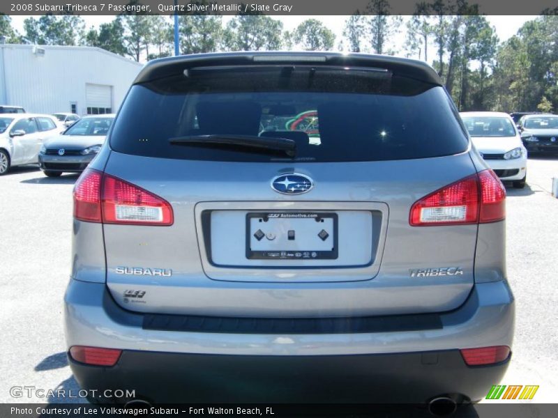 Quartz Silver Metallic / Slate Gray 2008 Subaru Tribeca 7 Passenger