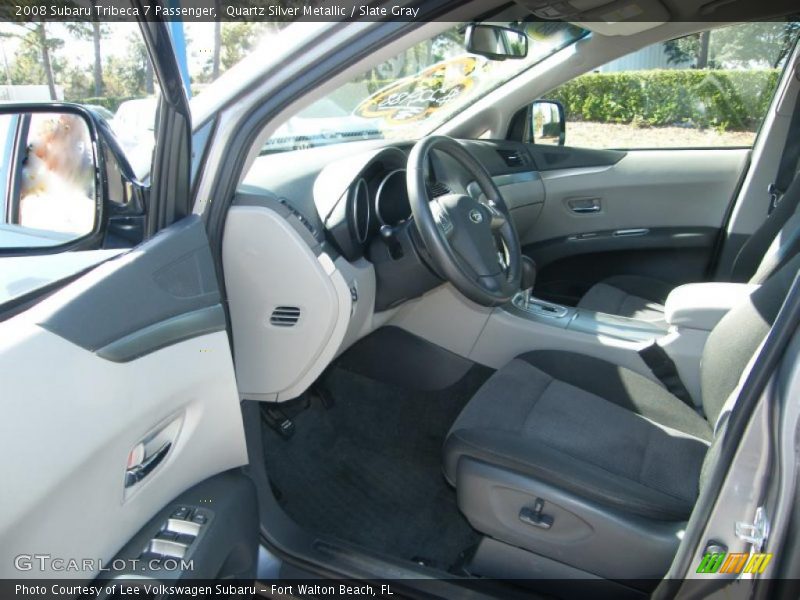  2008 Tribeca 7 Passenger Slate Gray Interior