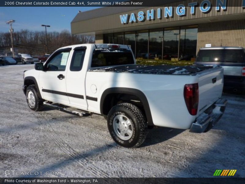 Summit White / Medium Pewter 2006 Chevrolet Colorado Extended Cab 4x4