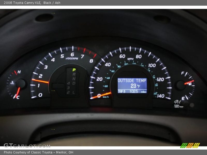 Black / Ash 2008 Toyota Camry XLE