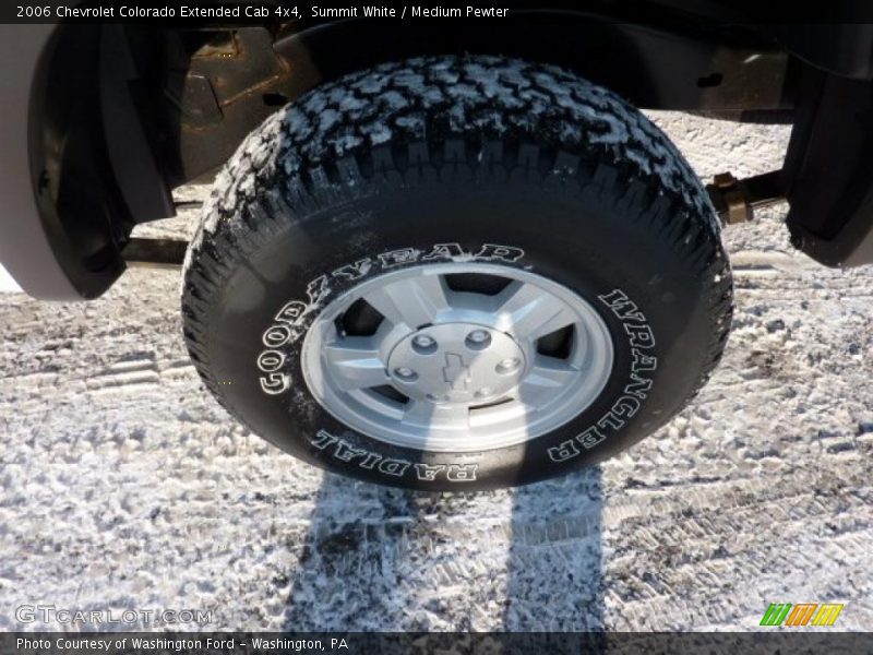 Summit White / Medium Pewter 2006 Chevrolet Colorado Extended Cab 4x4