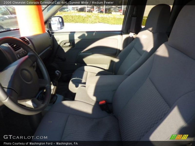 Summit White / Medium Pewter 2006 Chevrolet Colorado Extended Cab 4x4