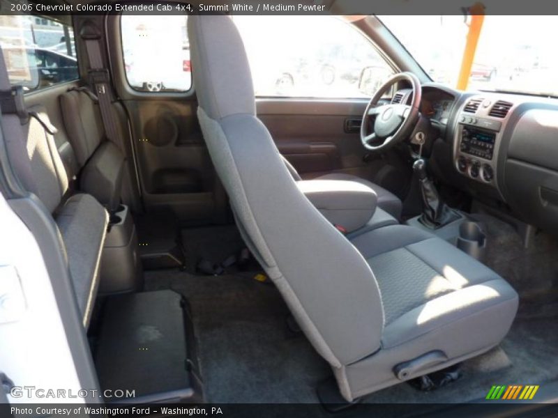 Summit White / Medium Pewter 2006 Chevrolet Colorado Extended Cab 4x4
