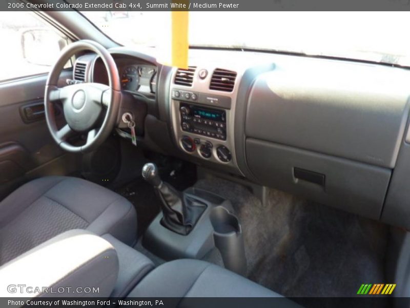 Summit White / Medium Pewter 2006 Chevrolet Colorado Extended Cab 4x4