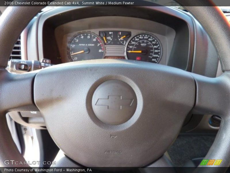 Summit White / Medium Pewter 2006 Chevrolet Colorado Extended Cab 4x4