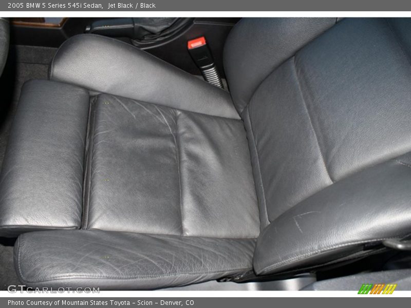 Jet Black / Black 2005 BMW 5 Series 545i Sedan