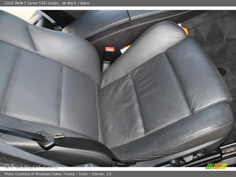 Jet Black / Black 2005 BMW 5 Series 545i Sedan