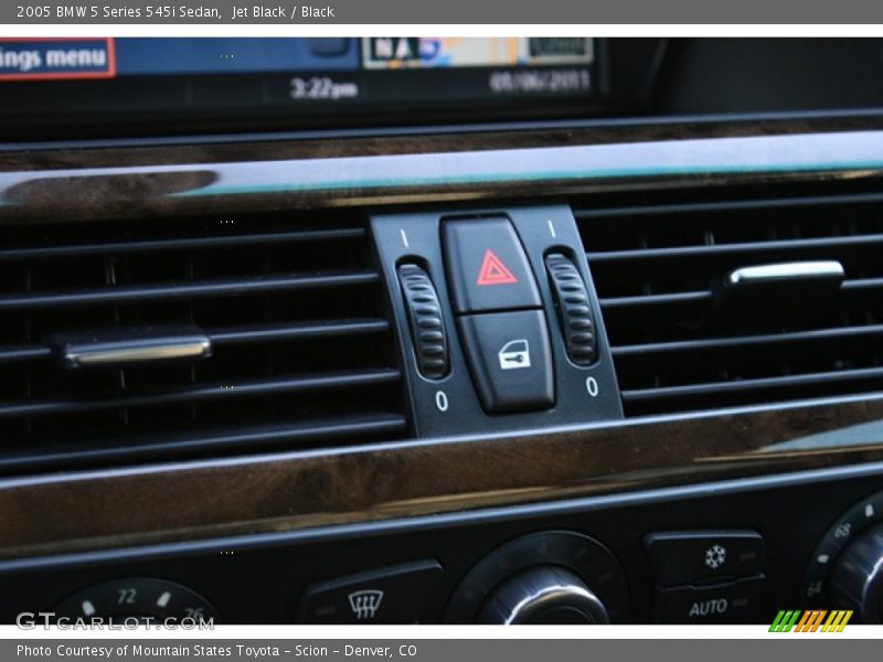 Jet Black / Black 2005 BMW 5 Series 545i Sedan