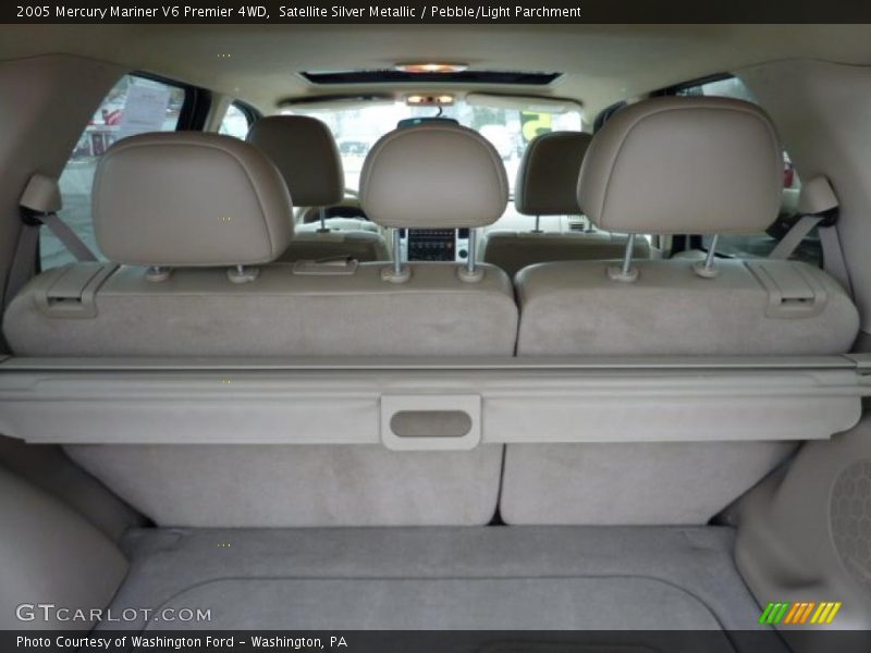 Satellite Silver Metallic / Pebble/Light Parchment 2005 Mercury Mariner V6 Premier 4WD