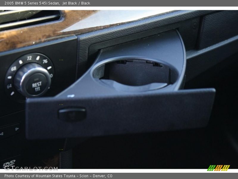 Jet Black / Black 2005 BMW 5 Series 545i Sedan