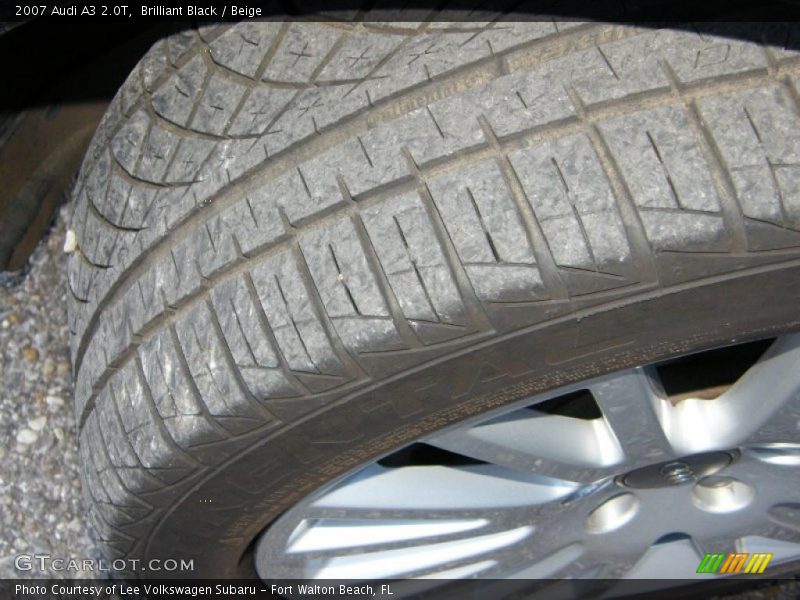 Brilliant Black / Beige 2007 Audi A3 2.0T
