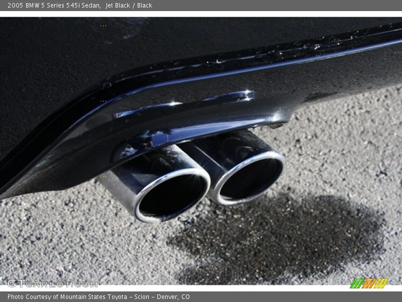 Jet Black / Black 2005 BMW 5 Series 545i Sedan