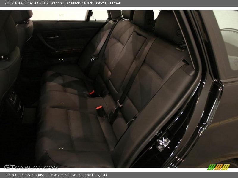 Jet Black / Black Dakota Leather 2007 BMW 3 Series 328xi Wagon