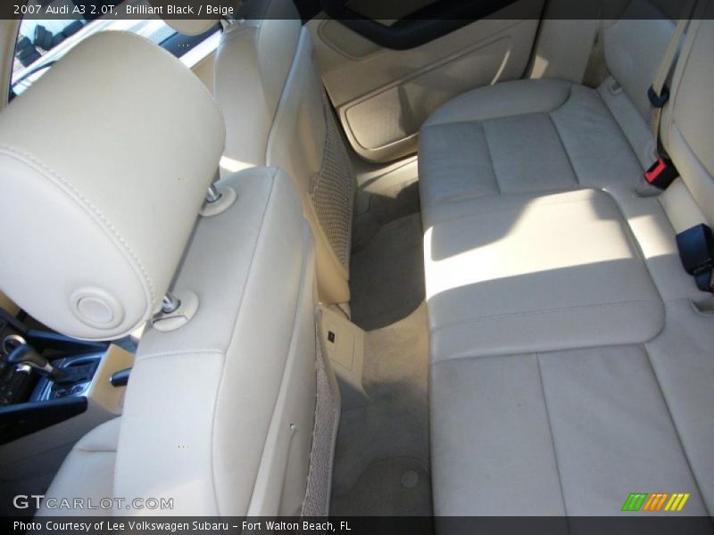  2007 A3 2.0T Beige Interior