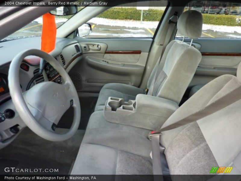 Berry Red Metallic / Medium Gray 2004 Chevrolet Impala