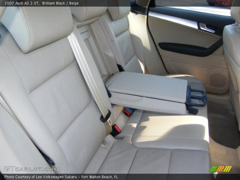Brilliant Black / Beige 2007 Audi A3 2.0T