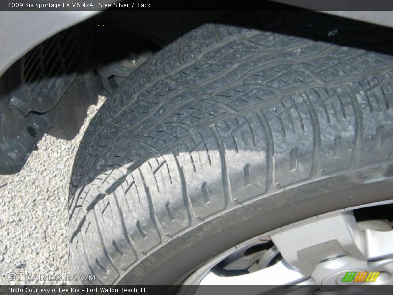 Steel Silver / Black 2009 Kia Sportage EX V6 4x4