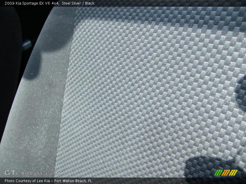 Steel Silver / Black 2009 Kia Sportage EX V6 4x4