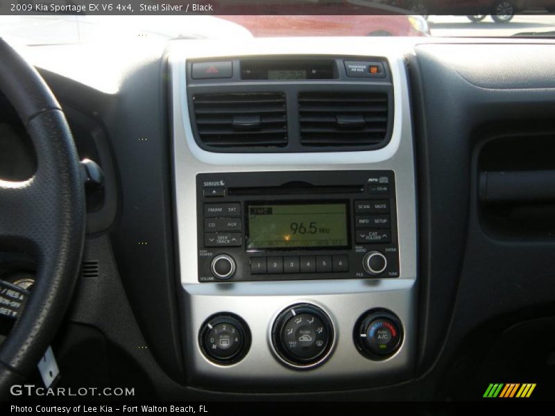 Steel Silver / Black 2009 Kia Sportage EX V6 4x4