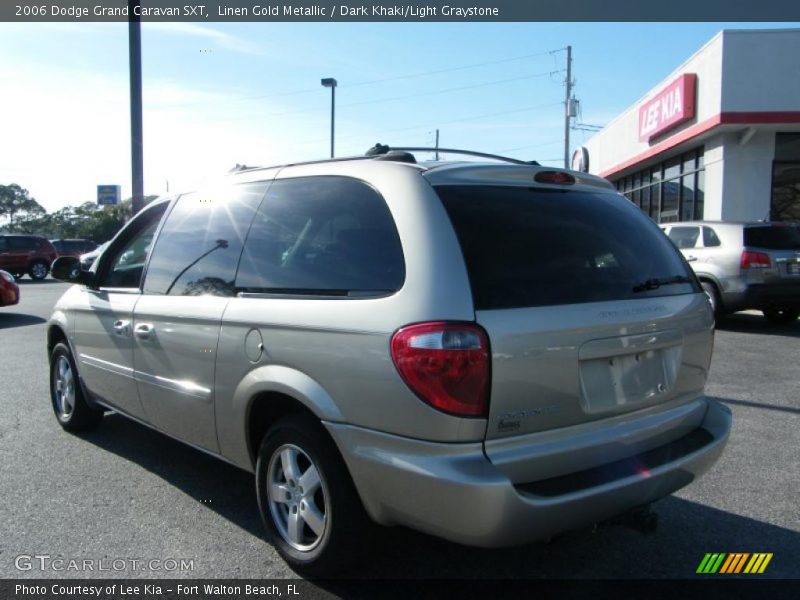 Linen Gold Metallic / Dark Khaki/Light Graystone 2006 Dodge Grand Caravan SXT