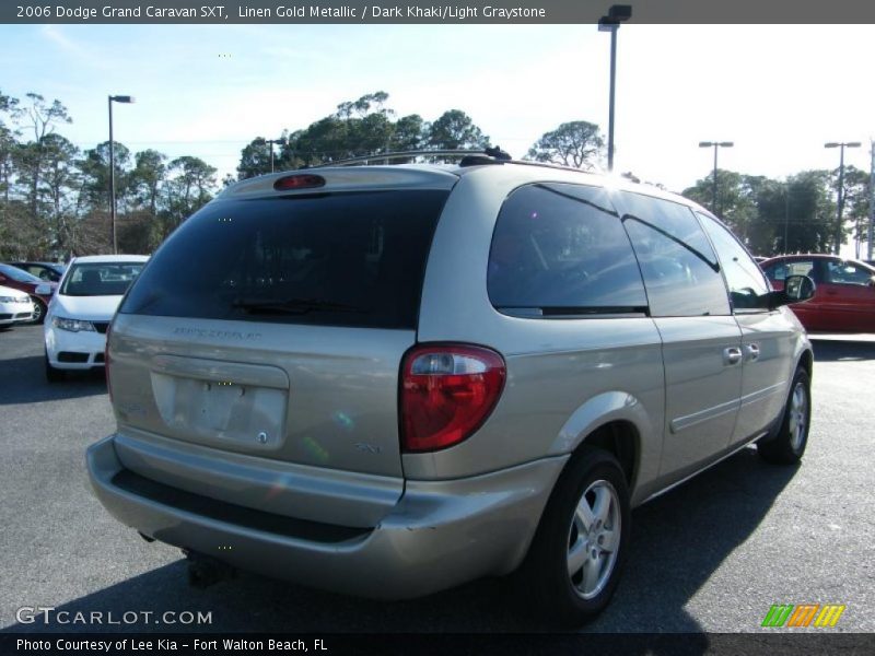 Linen Gold Metallic / Dark Khaki/Light Graystone 2006 Dodge Grand Caravan SXT