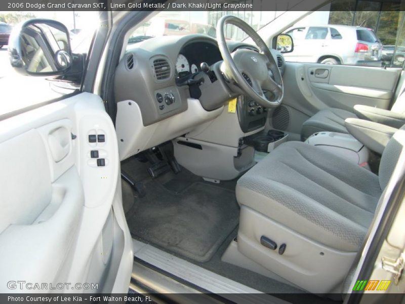 Linen Gold Metallic / Dark Khaki/Light Graystone 2006 Dodge Grand Caravan SXT